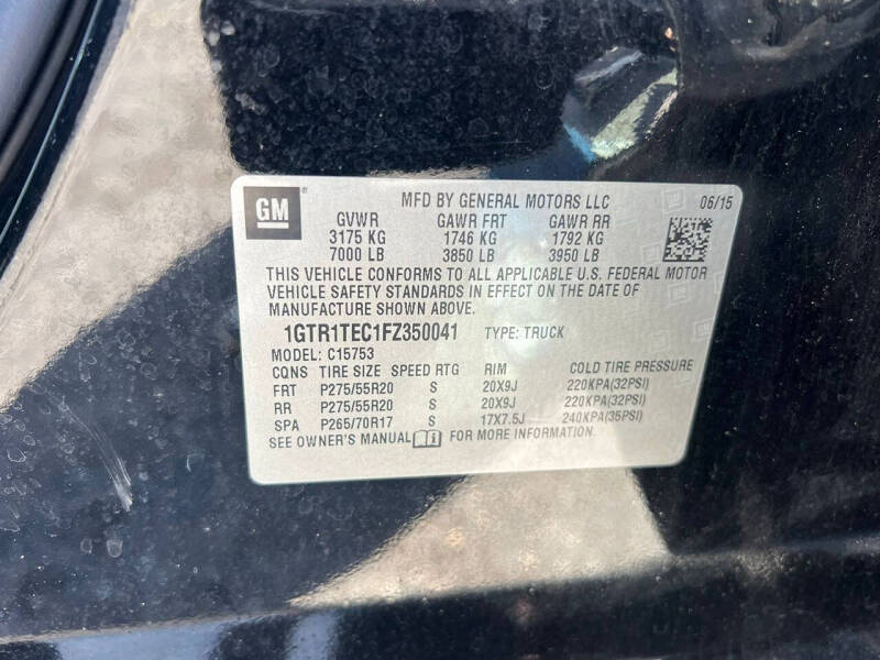 2015 GMC Sierra 1500