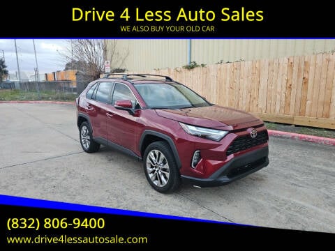 2023 Toyota RAV4 for sale at Drive 4 Less Auto Sales in Houston TX