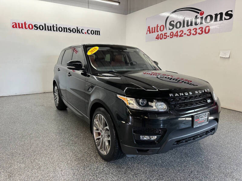 2016 Land Rover Range Rover Sport for sale at Auto Solutions in Warr Acres OK