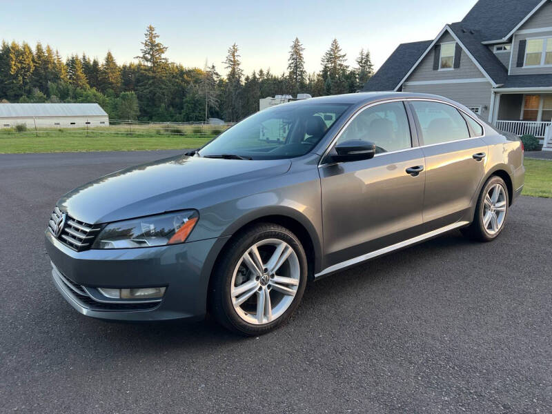 2013 Volkswagen Passat for sale at Catuna Motor Company in Damascus OR