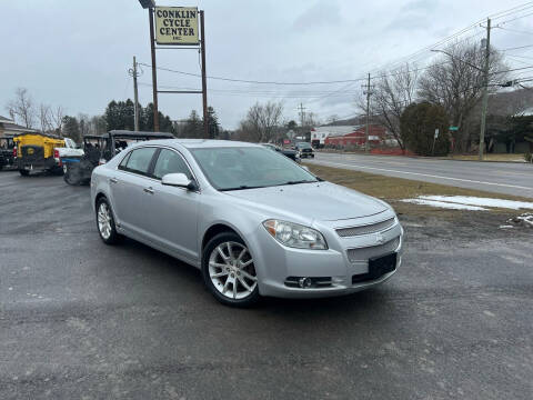 2010 Chevrolet Malibu for sale at Conklin Cycle Center in Binghamton NY