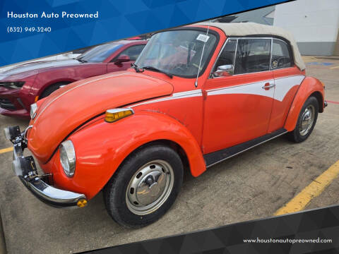 1973 Volkswagen Beetle Convertible for sale at Houston Auto Preowned in Houston TX