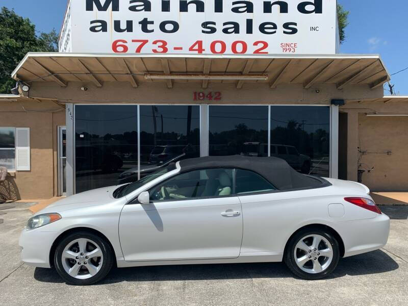 2006 Toyota Camry Solara for sale at Mainland Auto Sales Inc in Daytona Beach, FL