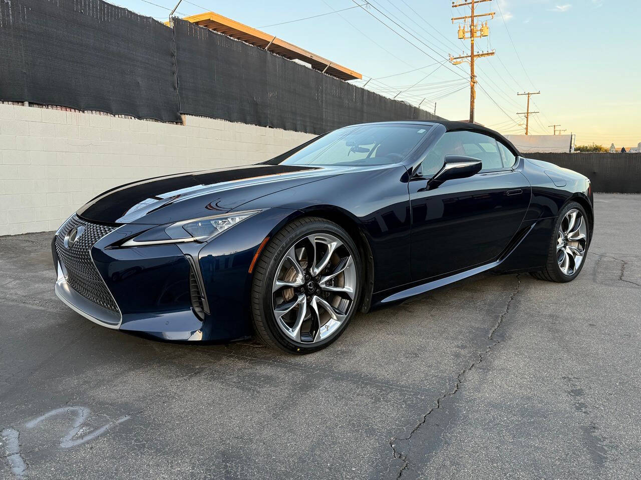 2021 Lexus LC 500 Convertible for sale at Flemingstoke in Costa Mesa, CA