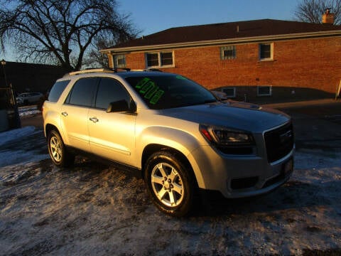 2015 GMC Acadia for sale at RON'S AUTO SALES INC in Cicero IL