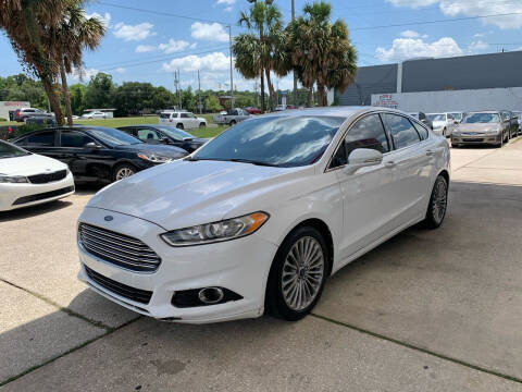 2013 Ford Fusion for sale at Ron's Auto Sales in Mobile AL