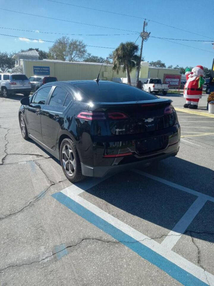 Black 2014 Chevrolet Volt Premium Premium 4dr Hatchback 2