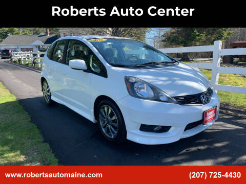 2013 Honda Fit for sale at Roberts Auto Center in Bowdoinham ME