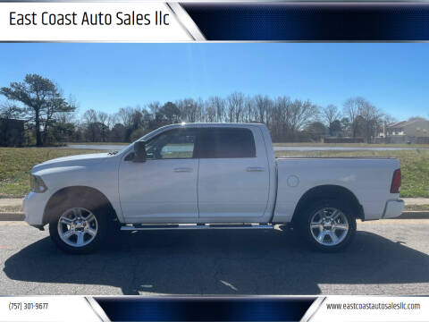 2012 RAM 1500 for sale at East Coast Auto Sales llc in Virginia Beach VA