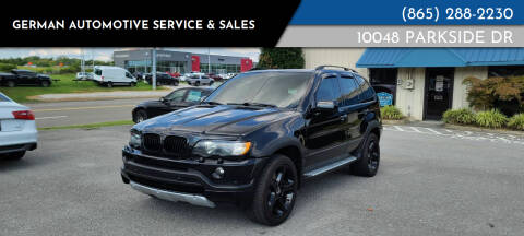 2003 BMW X5 for sale at German Automotive Service & Sales in Knoxville TN