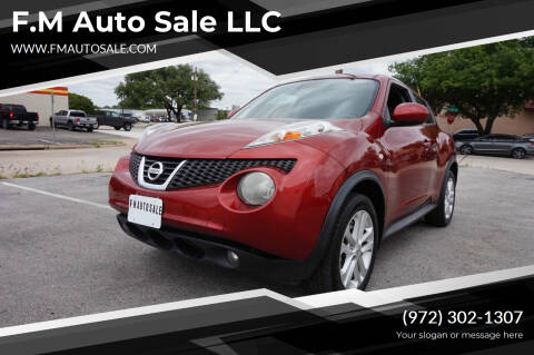 2014 Nissan JUKE for sale at F.M Auto Sale LLC in Dallas TX
