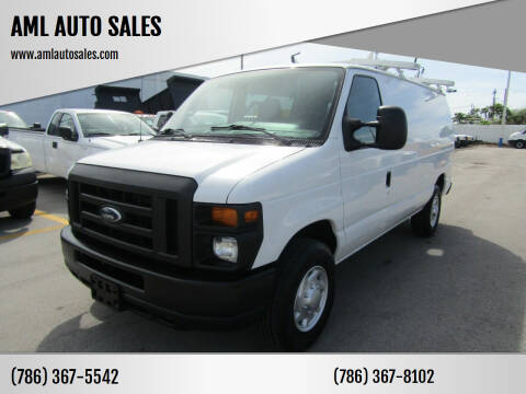 2013 Ford E-Series for sale at AML AUTO SALES - Cargo Vans in Opa-Locka FL