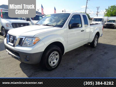 2016 Nissan Frontier for sale at Miami Truck Center in Hialeah FL