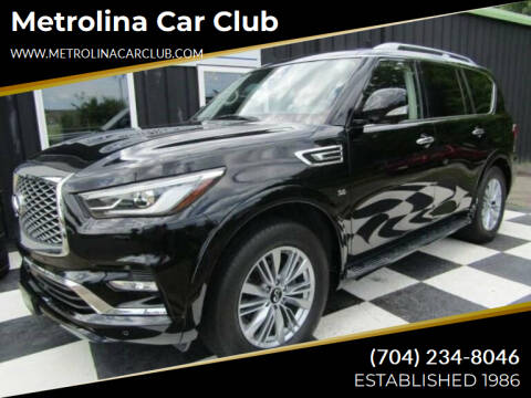 2019 Infiniti QX80 for sale at Metrolina Car Club in Stallings NC