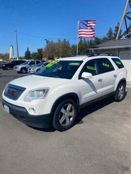 2012 GMC Acadia for sale at WESLEYS AUTO WORLD LLC in Oakdale CA