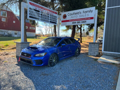 2021 Subaru WRX for sale at Caulfields Family Auto Sales in Bath PA