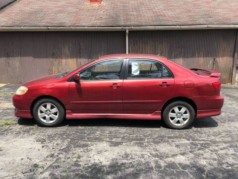 2003 Toyota Corolla for sale at Compact Cars of Pittsburgh in Pittsburgh PA