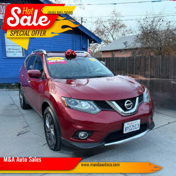 2016 Nissan Rogue for sale at M&A Auto Sales in Sacramento CA