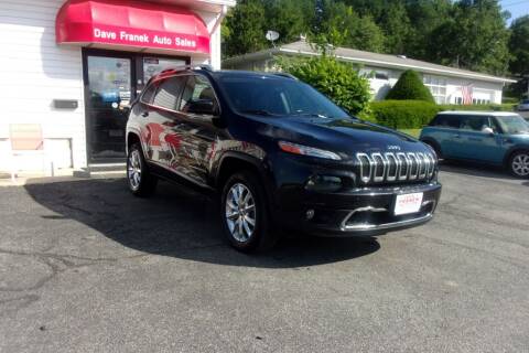 2015 Jeep Cherokee for sale at Dave Franek Automotive in Wantage NJ