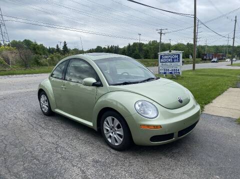 2008 Volkswagen New Beetle for sale at SIMPSON MOTORS in Youngstown OH