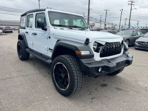 2021 Jeep Wrangler Unlimited for sale at M-97 Auto Dealer in Roseville MI