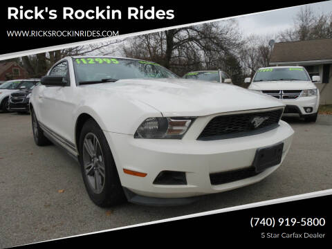 2011 Ford Mustang for sale at Rick's Rockin Rides in Reynoldsburg OH