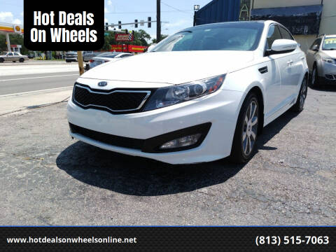 2012 Kia Optima for sale at Hot Deals On Wheels in Tampa FL