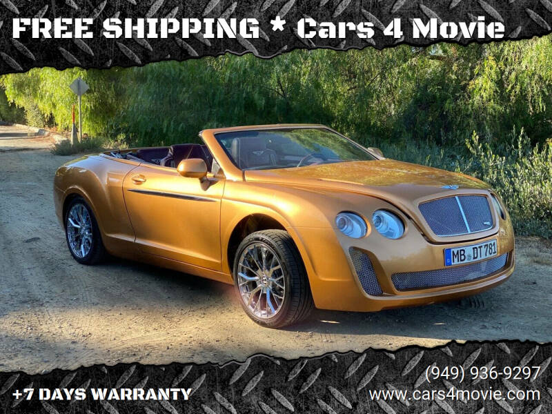 2009 Bentley Continental for sale at FREE SHIPPING * Cars 4 Movie in Brea CA