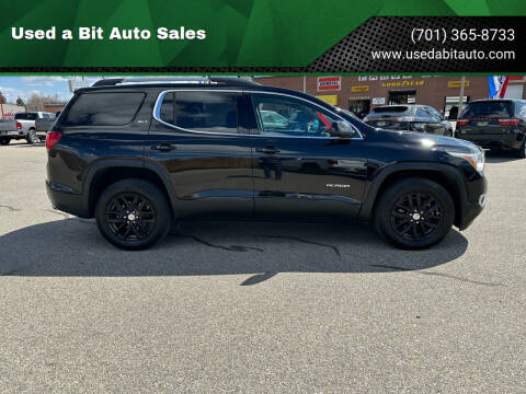2019 GMC Acadia for sale at Used a Bit Auto Sales in Fargo ND