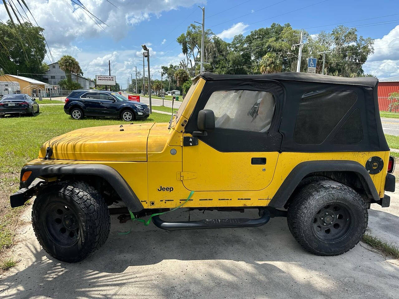 2004 Jeep Wrangler for sale at Putnam Motors in Pomona Park, FL