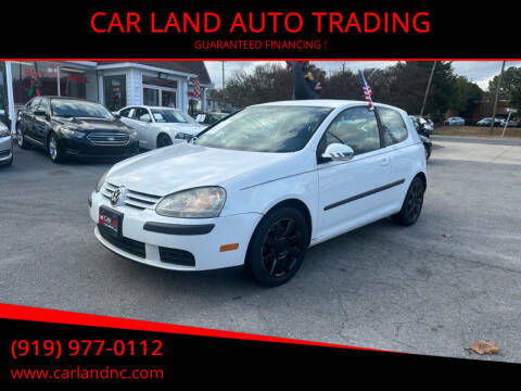 2007 Volkswagen Rabbit for sale at CAR LAND  AUTO TRADING - CAR LAND AUTO TRADING in Raleigh NC