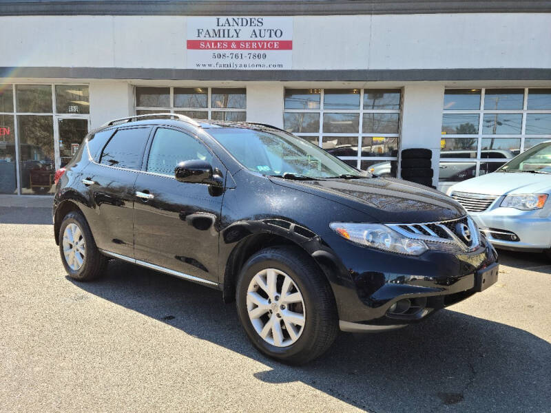 2014 Nissan Murano for sale at Landes Family Auto Sales in Attleboro MA