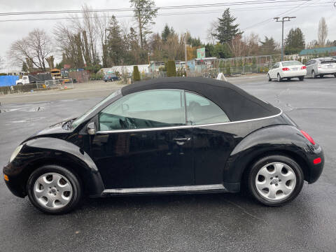 2003 Volkswagen New Beetle Convertible for sale at Westside Motors in Mount Vernon WA