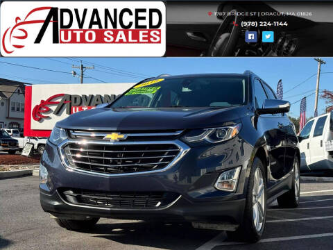 2018 Chevrolet Equinox for sale at Advanced Auto Sales in Dracut MA