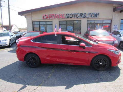2017 Chevrolet Cruze for sale at Cardinal Motors in Fairfield OH