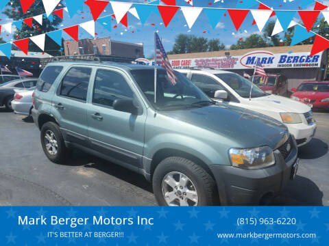 2007 Ford Escape for sale at Mark Berger Motors Inc in Rockford IL