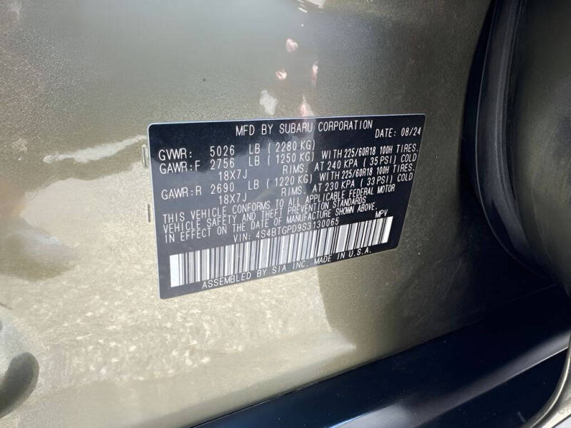 2025 Subaru Outback Touring XT