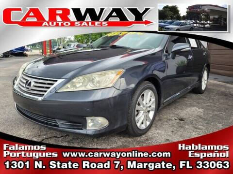2011 Lexus ES 350 for sale at CARWAY Auto Sales in Margate FL