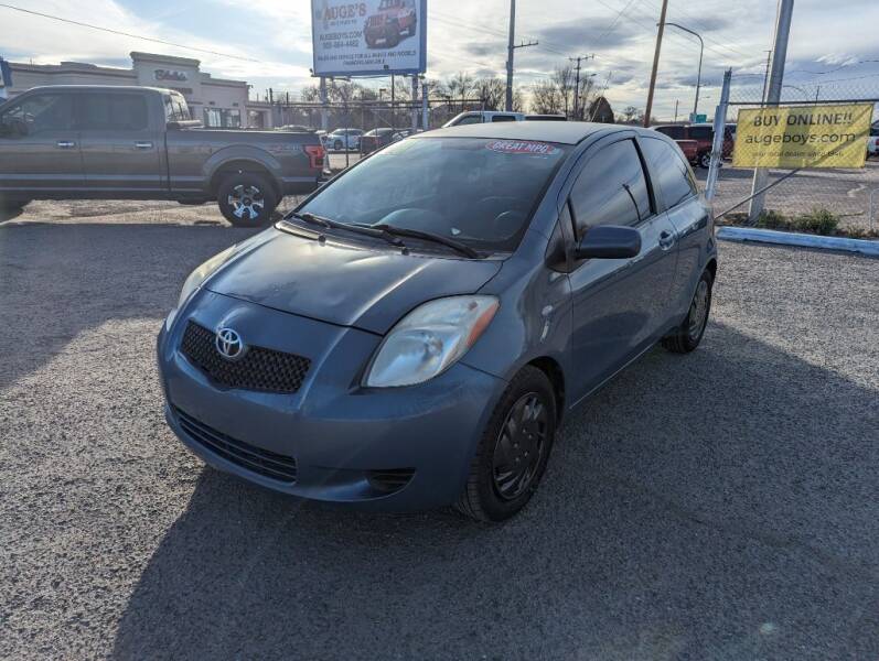2008 Toyota Yaris for sale at AUGE'S SALES AND SERVICE in Belen NM