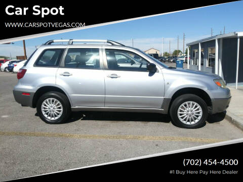 2005 Mitsubishi Outlander for sale at Car Spot in Las Vegas NV