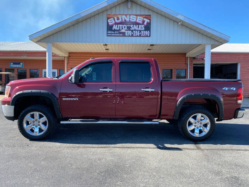 2013 GMC Sierra 1500 for sale at Sunset Auto Sales in Paragould AR