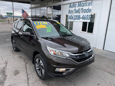 2015 Honda CR-V for sale at Auto Market in Billings MT