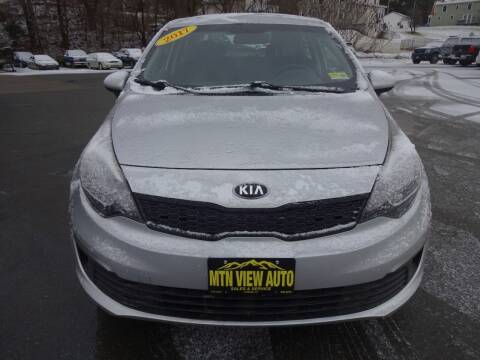 2017 Kia Rio for sale at MOUNTAIN VIEW AUTO in Lyndonville VT