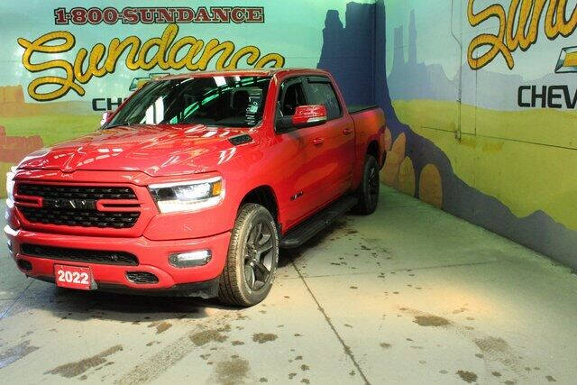 Used 2022 RAM Ram 1500 Sport with VIN 1C6SRFVT4NN196711 for sale in Grand Ledge, MI