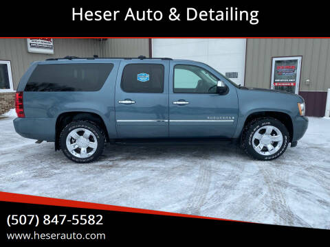 2009 Chevrolet Suburban for sale at Heser Auto & Detailing in Jackson MN