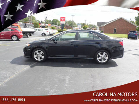 2012 Toyota Camry for sale at Carolina Motors in Thomasville NC