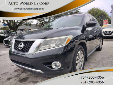 2016 Nissan Pathfinder for sale at Auto World US Corp in Plantation FL