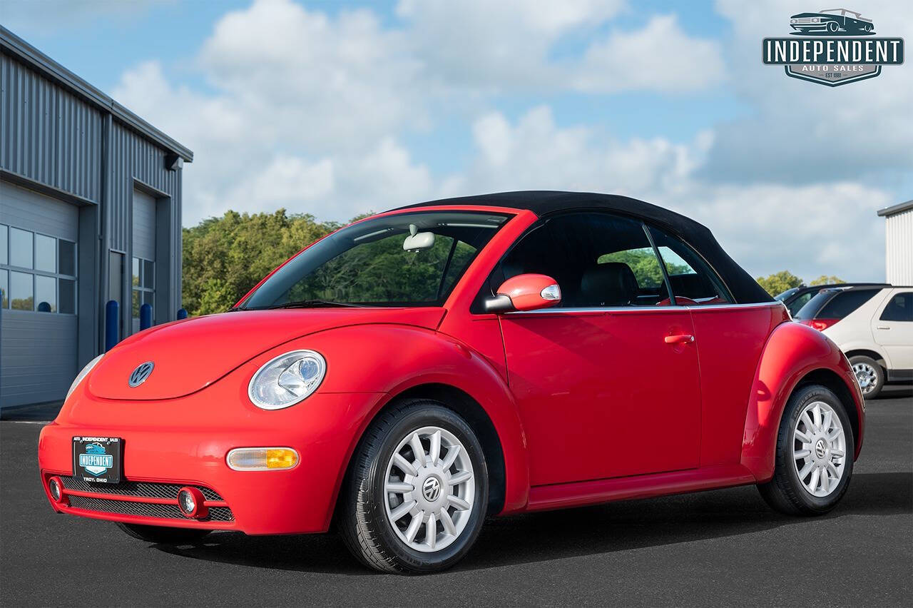 2004 Volkswagen New Beetle Convertible for sale at Independent Auto Sales in Troy, OH