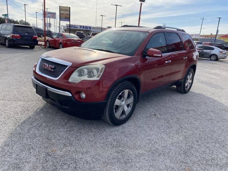 2012 GMC Acadia for sale at Texas Drive LLC in Garland TX