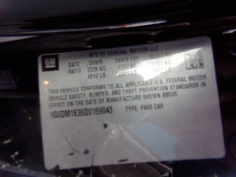 2013 Cadillac CTS 3.6L Performance